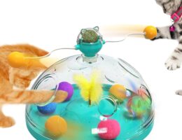 Descubre los mejores juguetes electrónicos para la estimulación mental de gatos: diversión y aprendizaje