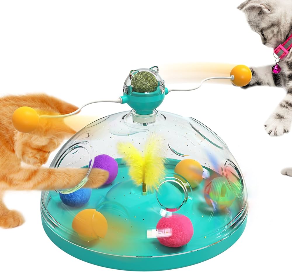 Descubre los mejores juguetes electrónicos para la estimulación mental de gatos: diversión y aprendizaje